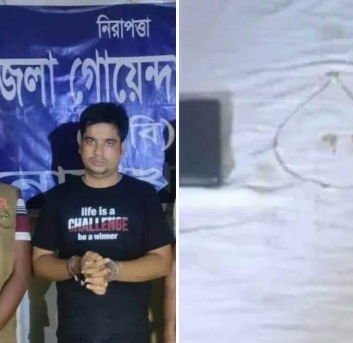 সোনাইমুড়িতে গোপনে এক নারীর নগ্ন ভিডিও ধারন করায় যুবক গ্রেফতারঃহাজীগঞ্জ নিউজ