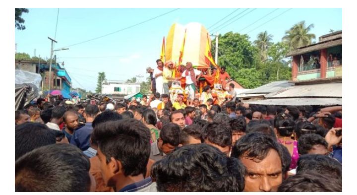 অভয়নগরের ভাটপাড়ায় রথযাত্রা উৎসব ও মেলা অনুষ্ঠিত।