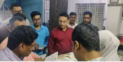 চাটখিলে ভ্রাম্যমান আদালতের অভিযান -হাসপাতাল সিলগালা ও জরিমানা করেন।