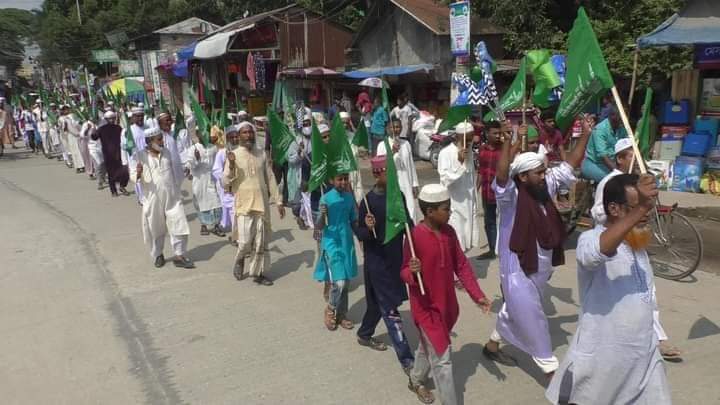 যথাযোগ্য ধর্মীয় মর্যাদা ও ভাবগাম্ভীর্যের মধ্য গাইবান্ধায় ঈদে মিলাদুন্নবী (সা.) পালিত