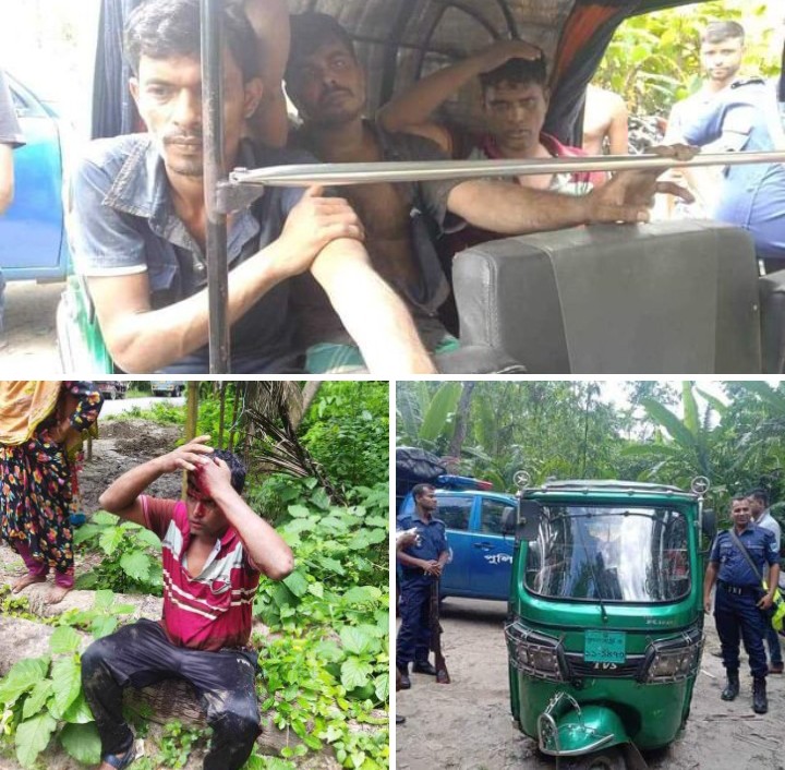 বাহিরদিয়ায় দিনেদুপুরে গরু চোরদের ধরে গনধোলাই