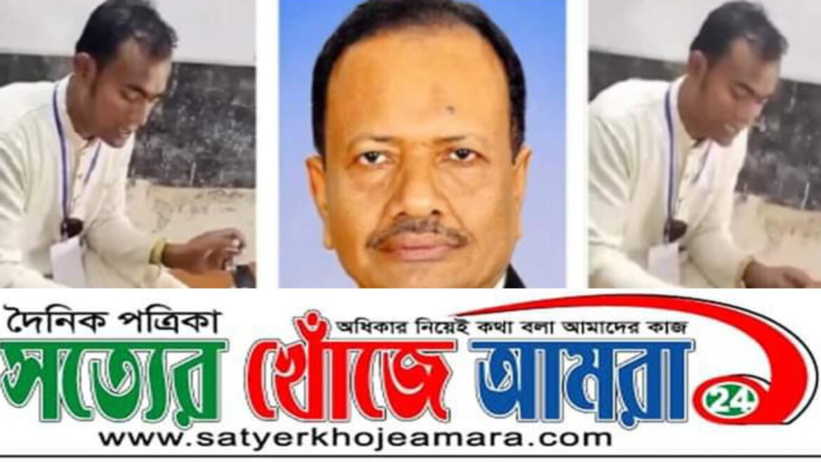 লক্ষ্মীপুর-৩ (সদর) আসনের উপনির্বাচনে প্রকাশ্যে নৌকায় সিল মারা ব্যক্তি ছাত্র শিবিরের কর্মী বলে