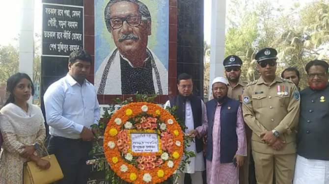 নানা কর্মসূচির মধ্য দিয়ে হিলিতে ঐতিহাসিক ৭ মার্চ উদযাপিত