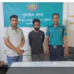 গাজীপুর মহানগরীর পূবাইল থানার হায়দরাবাদ এলাকায় অভিযান চালিয়ে ৩৬ পিস ইয়াবা ট্যাবলেটসহ এক ব্যক্তিকে গ্রেপ্তার করেছে পুলিশ।