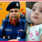 পরিত্যক্ত শিশুকে দত্তক হিসেবে গ্রহণ করলেন বোরহানউদ্দিন থানার ওসি মনিরুজ্জামান
