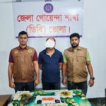 ভোলা জেলার ডিবি পুলিশের অভিযানেঃ-৪২৪ (চারশত চব্বিশ) পিচ অবৈধ মাদকদ্রব্য ইয়াবা ট্যাবলেটসহ ০১ জন আটক।