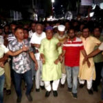 পার্থ মন্ত্রী হওয়ায় ভোলায় আনন্দ মিছিল ও মিষ্টি বিতরণ