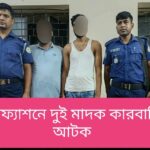 চরফ্যাশনে ৫০০ পিস ইয়াবাসহ দুই মাদক কারবারি আটক